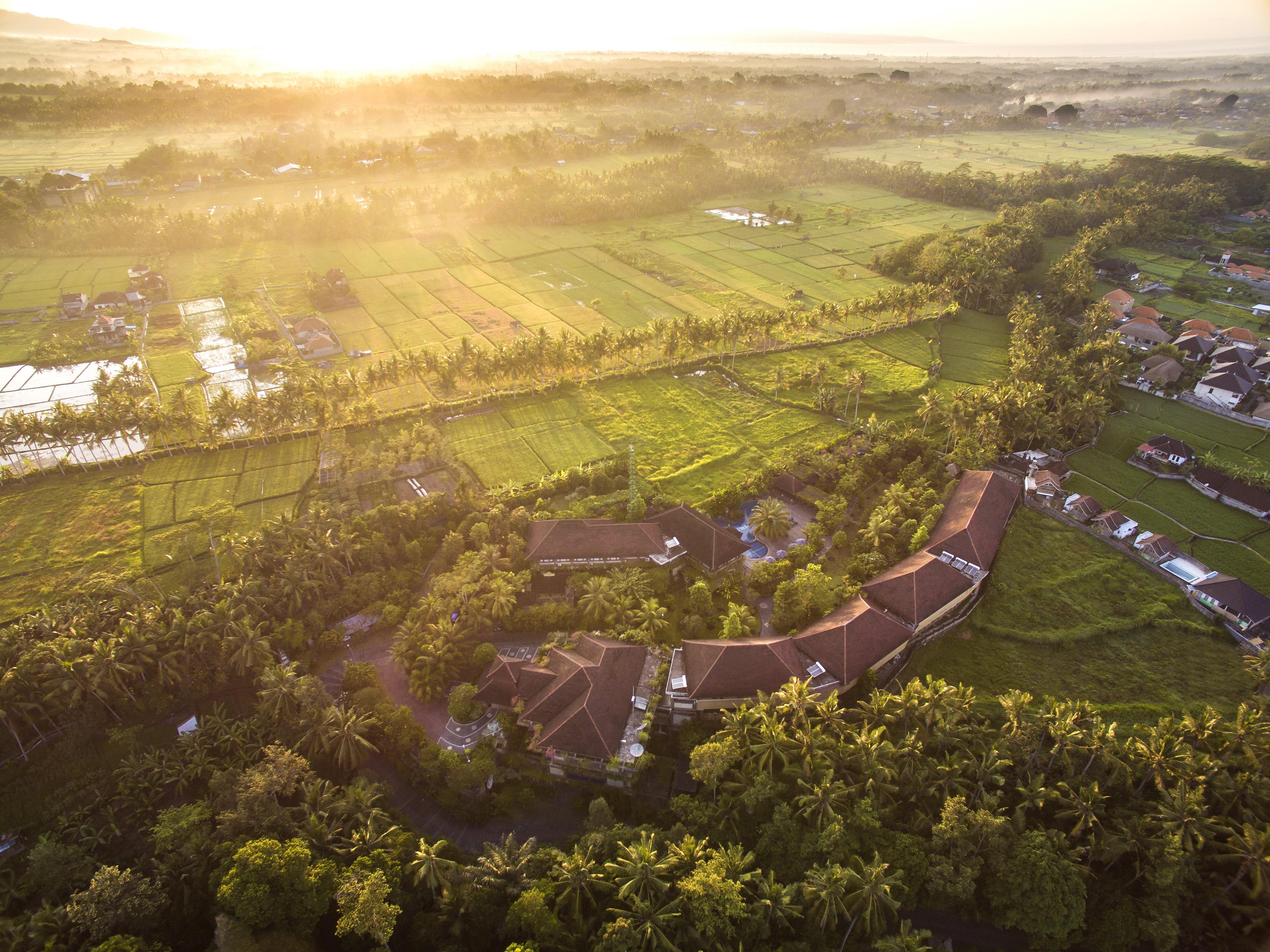 Bhuwana Ubud Hotel And Farming Exterior foto